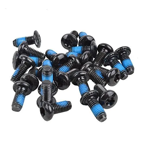 12 Pcs / Lot Mountain Bike Brake Rotor Bolts Mtb Cycling M5*10Mm Screws Stainless Steel T25 Cycle Bicycle Brake Disc Bolts Screw 1