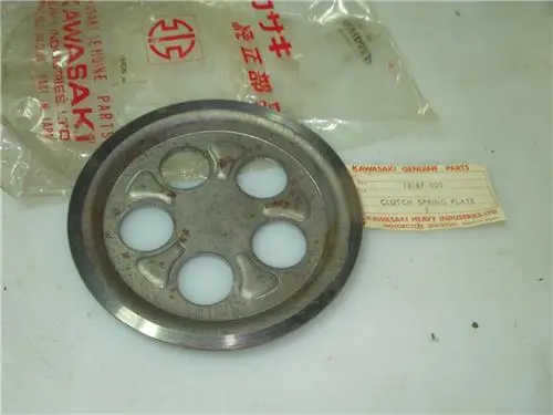 13187-003 1970-76 H1 H2 Triple F5 F8 F9 Kh500 Clutch Spring Plate Plate Kawasaki Nos (Red119) 1