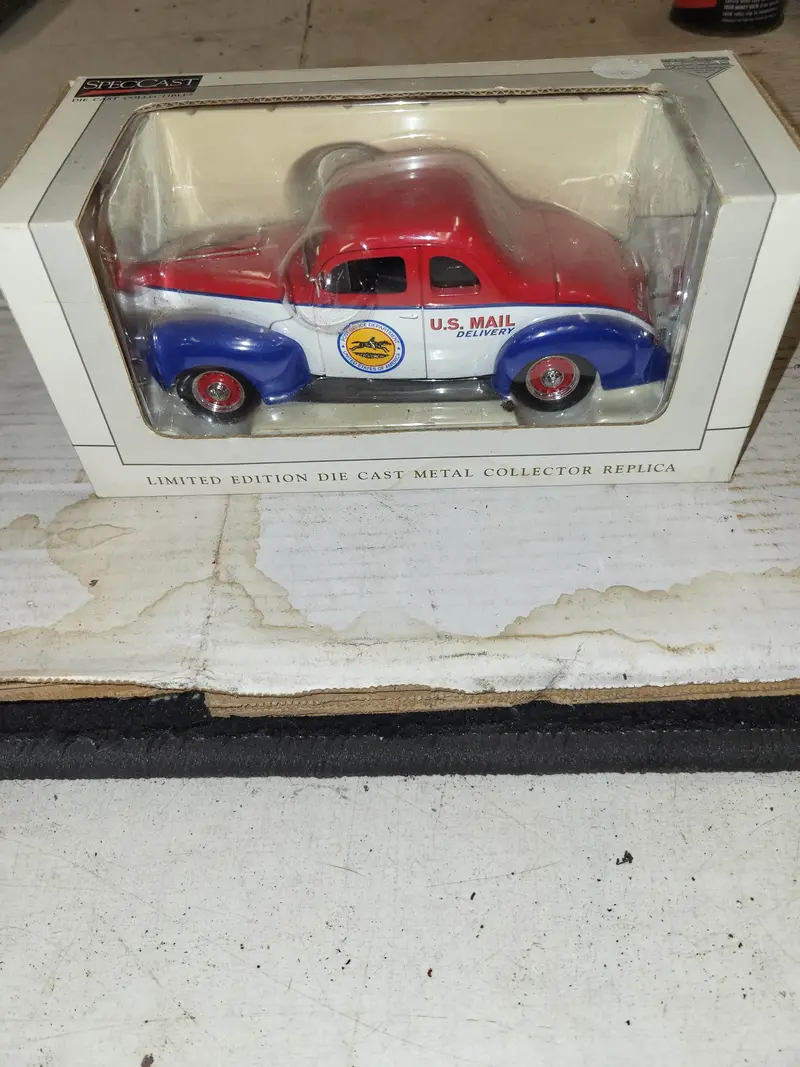 1940 Ford Us Mail Truck Specast Diecast New Collectible (Q-3) 1