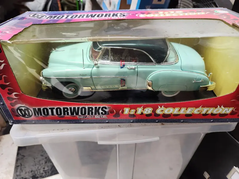 1950 Chevy Bel Air Teal Diecast Motorworks 1:18 New Collectible Toy (N-Top) 1