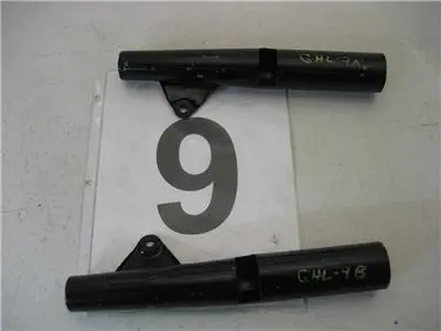 1965 Bs50 50 Bridgestone Fork Ear Headlight Mount Pair Black Used Ghl-09 (V3) 1