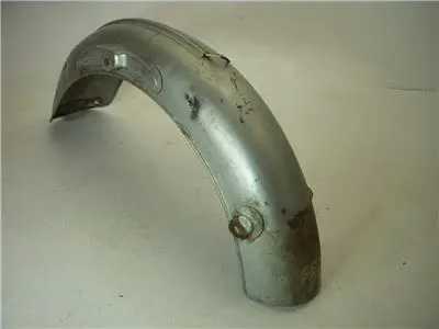 1966 Ca95 Benly 160 Honda Rear Fender Dented Silver Used Gf-07 (S2) 1
