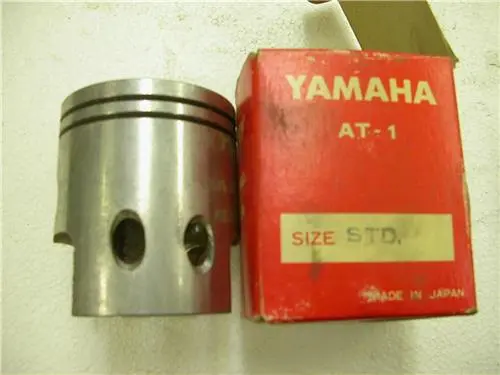 1969-71 Yamaha At-1 At1 125 (Standard Size) Piston Rocky Cycle New (Red122) 1