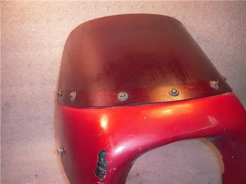 1970'S Vintage Maier For Kawasaki Gpz Type Fairing Windshield Used Fo-647 (A5) 2