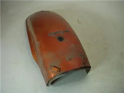 1971-72 Sl350 350 Honda Rear Orange Fender Used Gf-18 (S2) 1