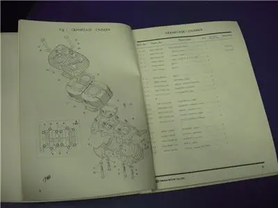 1974 Sl338f Sl-338 Yamaha Snowmobile Used Parts Manual Book (Man-G) 1