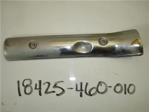 1980 Honda Cb650c Custom Protector Left Muffler Joint Used 18425-460-010 (D27) 1