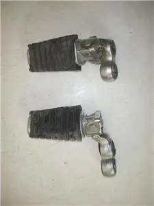 1991 Yamaha Xv1100 1100 Virago Front Pegs With Mounts (2) Used Xv1100s-06 (E47) 1