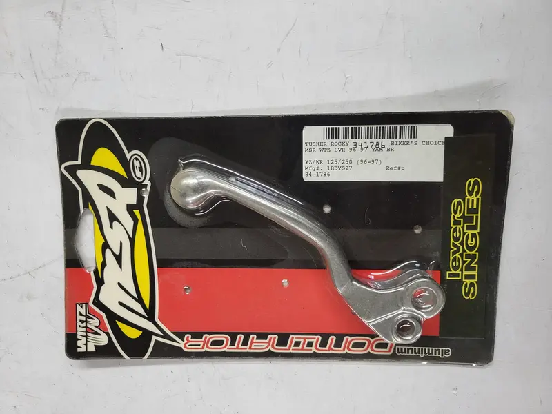 1996-97 Yamaha Yz125 Yz250 Wr Msr Brake Lever New Tucker Rocky 34-1786 (Check-1) 1