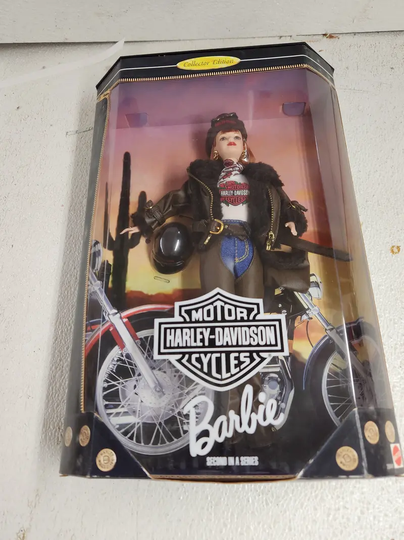 1998 Harley Davidson 2Nd Series Barbie Doll Collector Edition Original Box New 20441 Collectible Toy (Wayne-Closet) 1
