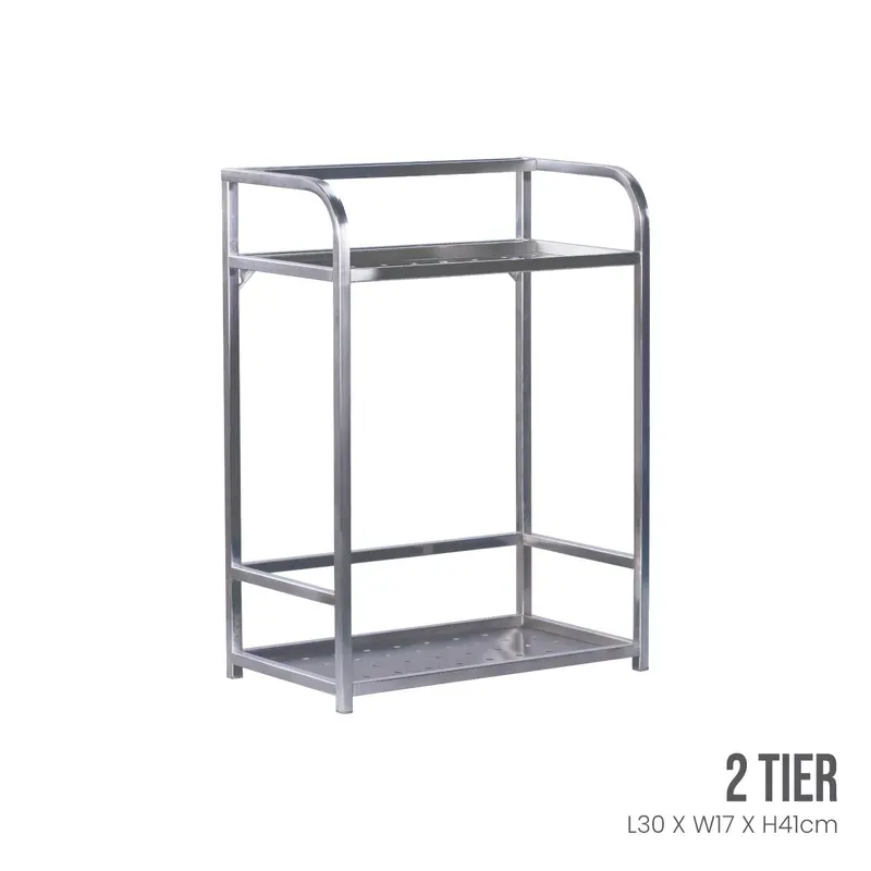 2 Tier Rack Rt 30X17x41cm Mp 201001-30 (Hfh8573a) 1