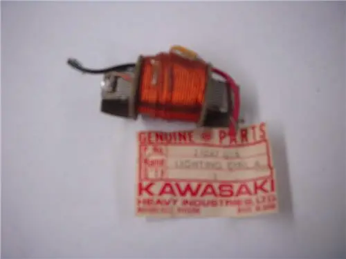 21047-015 Lighting "A" Coil Nos Kawasaki 1971-73 F6 125Cc (Red150) 1