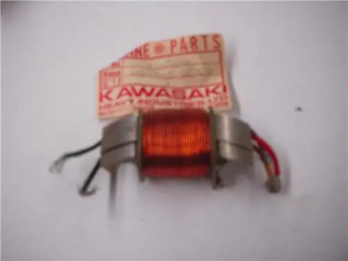 21047-016 Lighting "B" Coil Nos Kawasaki 1971-73 F6 125Cc (Red150) 1