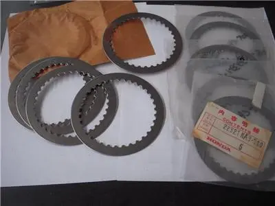 22321-Ka3-700 Clutch Plate B Qty5 Oem Nos Honda 1982 Cr125 (Red120) 1
