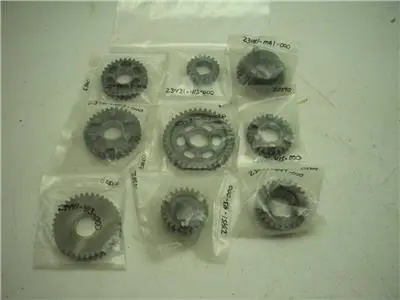 23491-415-000 23451-415-000 Qty9 Different Gear Set Honda Used Gl500 Cx500 1978 (A41) 1