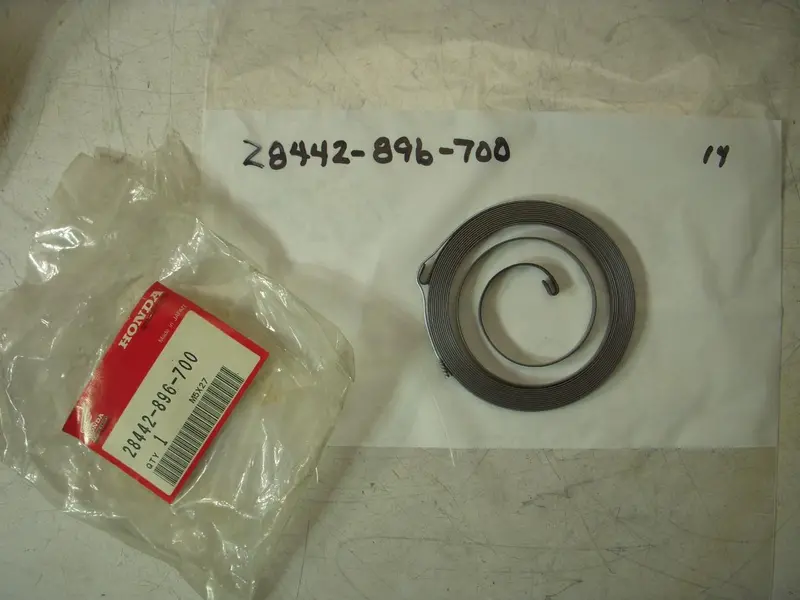 28442-896-700 Nos Honda Oem New Recoil Spring Generator Hrc216 Hr17 Pdam (Red125) 1