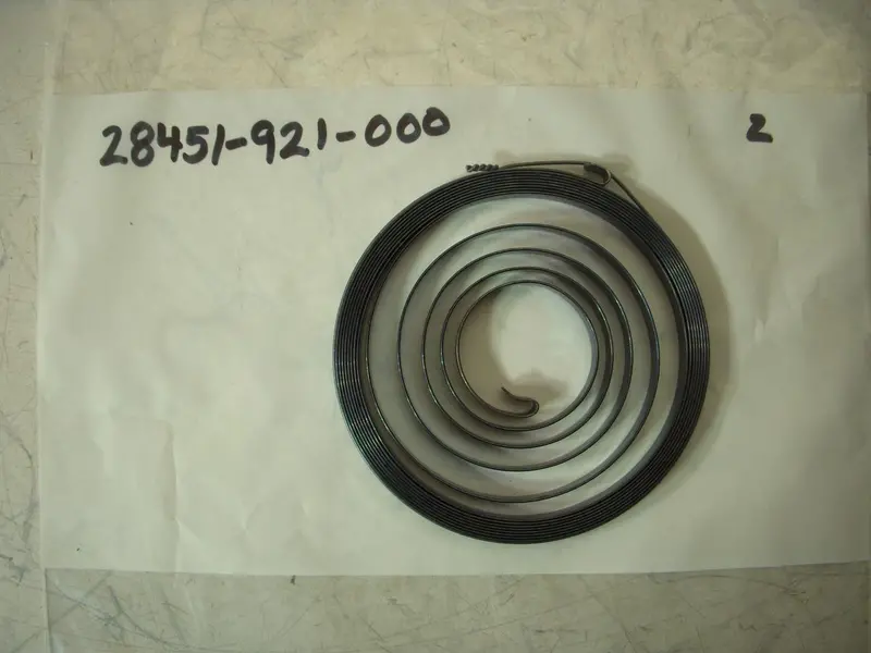 28451-921-000 Nos Honda Generator Spring Recoil Starter Marine (Red125) 1