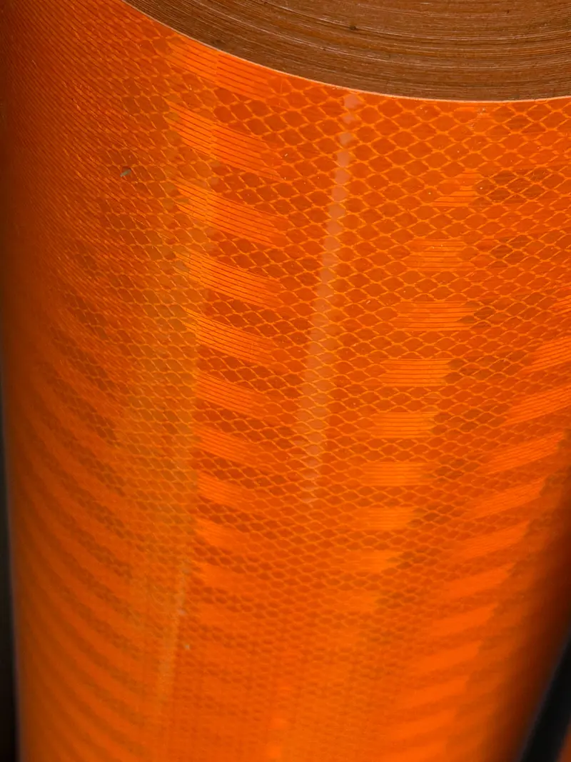 3M  Orange Reflective Stripes And Tape 1