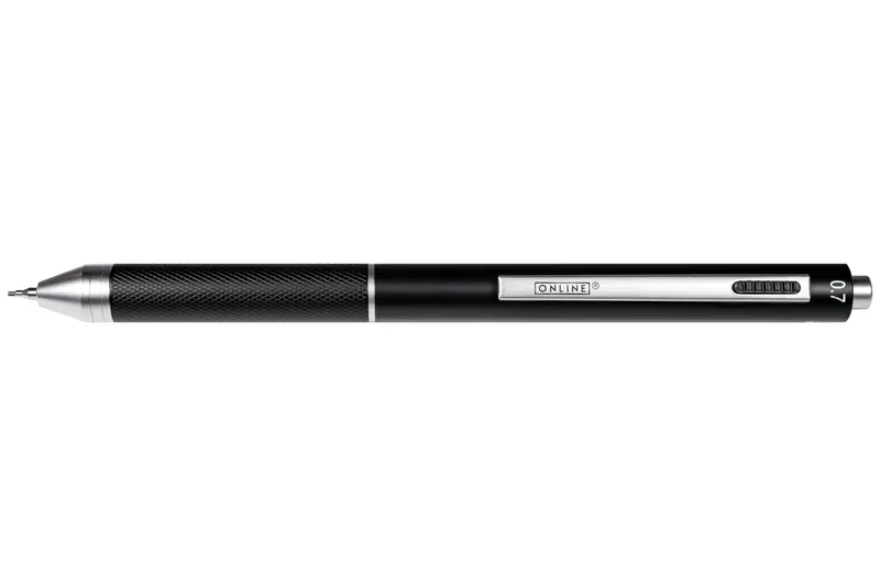 4-In-1 Metal Multipen, Satin Black 1