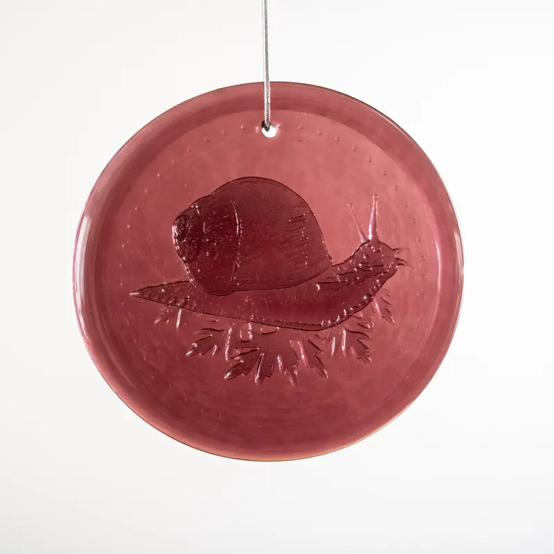 4" 'Marcel The Snail' Suncatcher - Fig 1