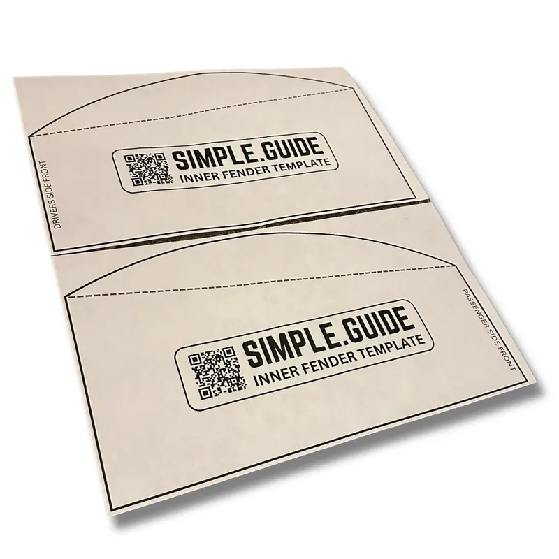 60-66 Simple.Guide | Inner Fender Template 1