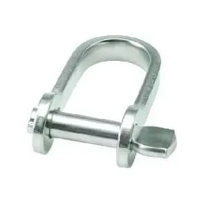 6Mm Stainless Steel Long Dee Strip Key Pin Shackle 1