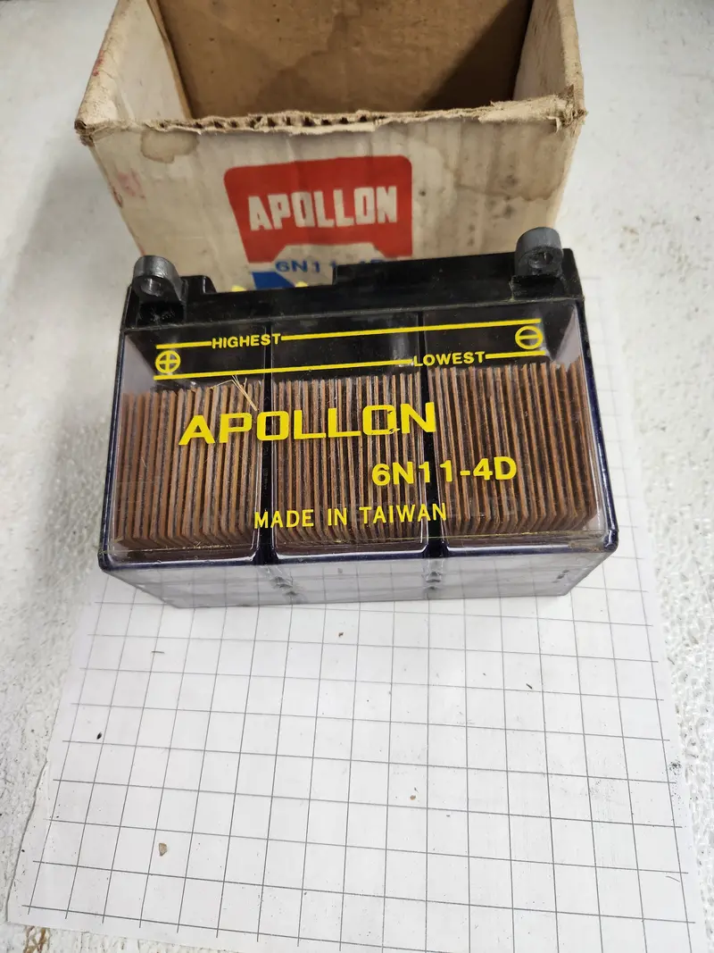 6N11-4D Battery Honda Yamaha Kawasaki Vintage I-3 (Copy) 1