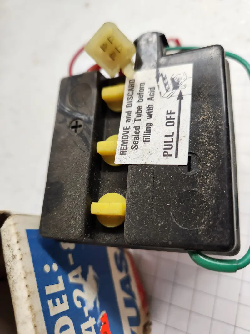 6N4-2A-8 Battery Ct110 Honda Yamaha Suzuki Kawasak New I-3 1