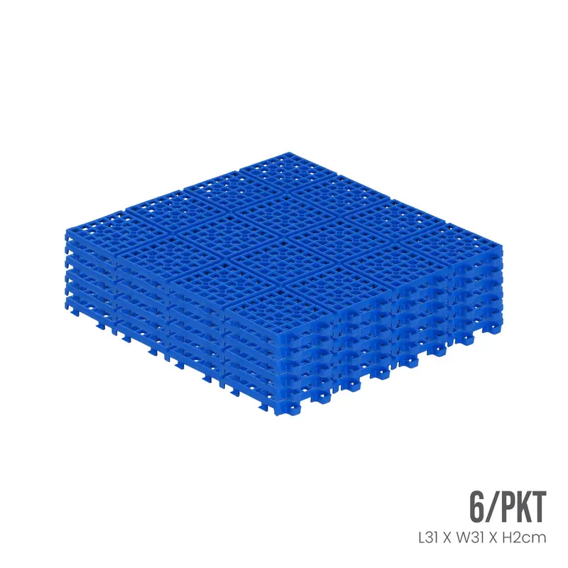 6Pcs/Pkt Sq Dot Non Slip Mat (640-6) 1