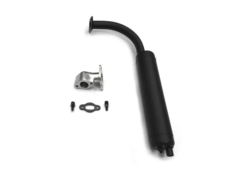 79Cc / 212Cc Muffler With Adapter - Black 1