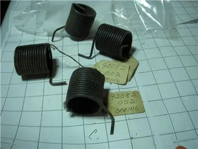 92082-002 F6 F8 F4 F3 F9 Kick Starter Kicker Springs Nos Kawasaki (4) (Red718) 1