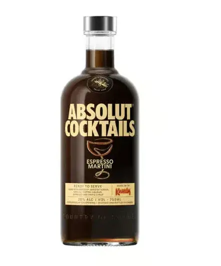 Absolut Espresso Martini (750Ml) 1