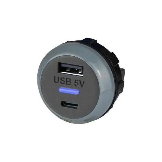 Alfatronix Pvpro-Ac Usb A & C Charger - Rear Fit 1