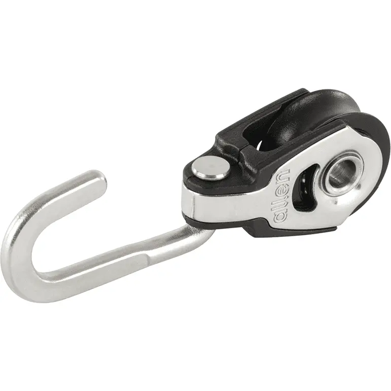 Allen Block Al2021-Hk Laser Outhaul Block With Hook 1