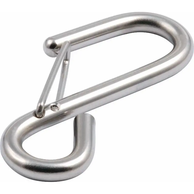 Allen Stainless S Hook W Spring Keeper 67Mm 1