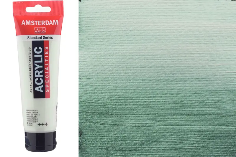 Amsterdam Standard Acrylic Colors, 120 Ml, Pearl Green 1