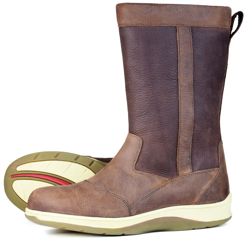 Apache Moose Stornoway Leather Boot Brown 1