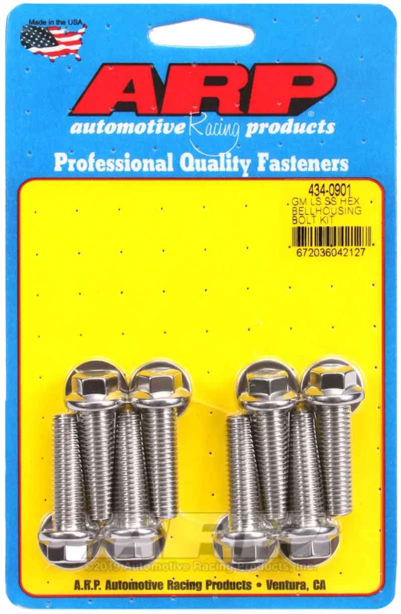 Arp Gm Ls Hex Bellhousing Bolt Kit 1