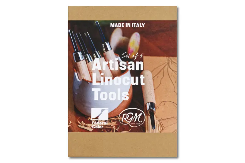 Artisan Linocut Tools, Set Of 5 1