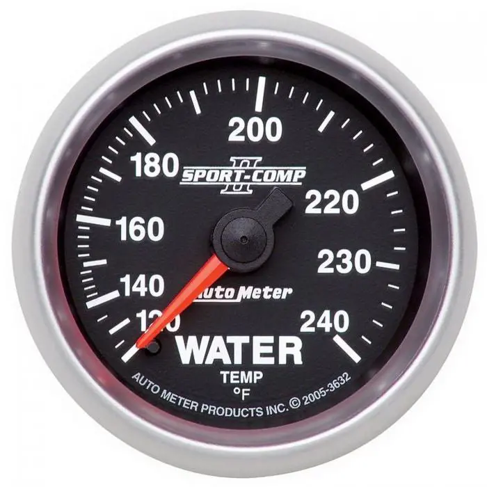 Autometer 2 1/16” Sport Comp Ii Series Mechanical Gauge Collection 1