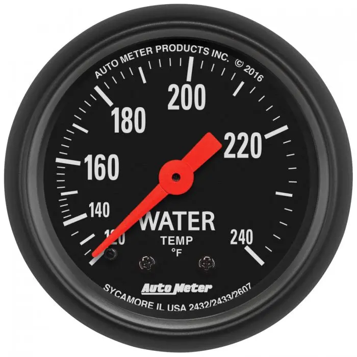 Autometer 2 1/16” Z Series Mechanical Gauge Collection 1