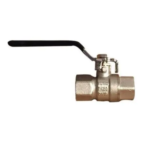 Ball Valve Nickel Plated Brass (For Freshwater Use) 3/8" 11/2" 1