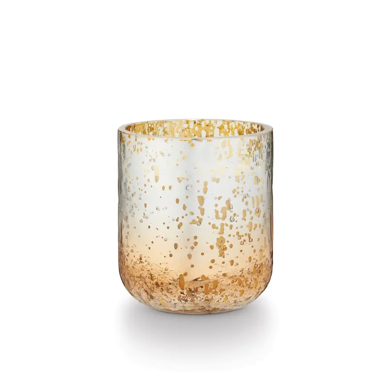Balsam & Cedar Small Radiant Glass Candle 1