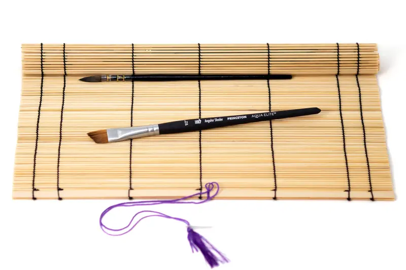 Bamboo Brush Roll 1