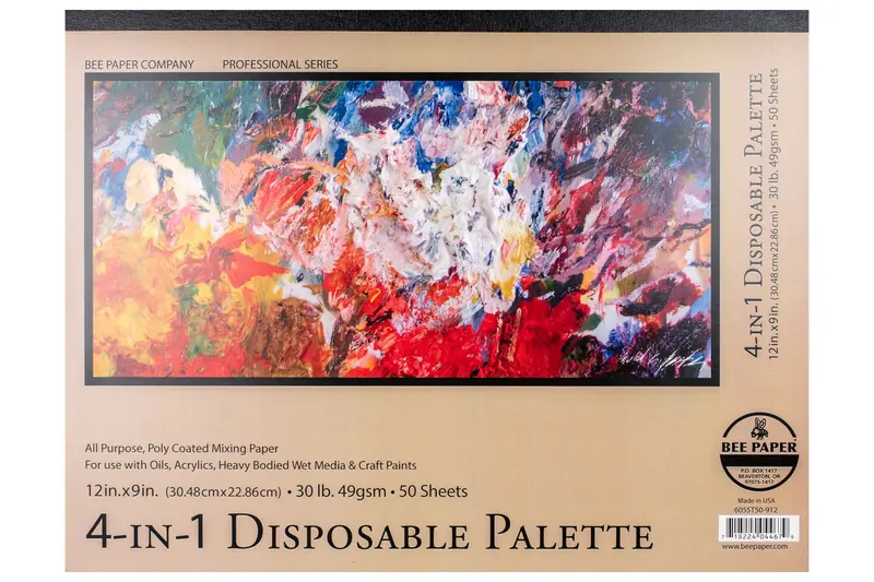 Bee Disposable Palette Paper Pad 1