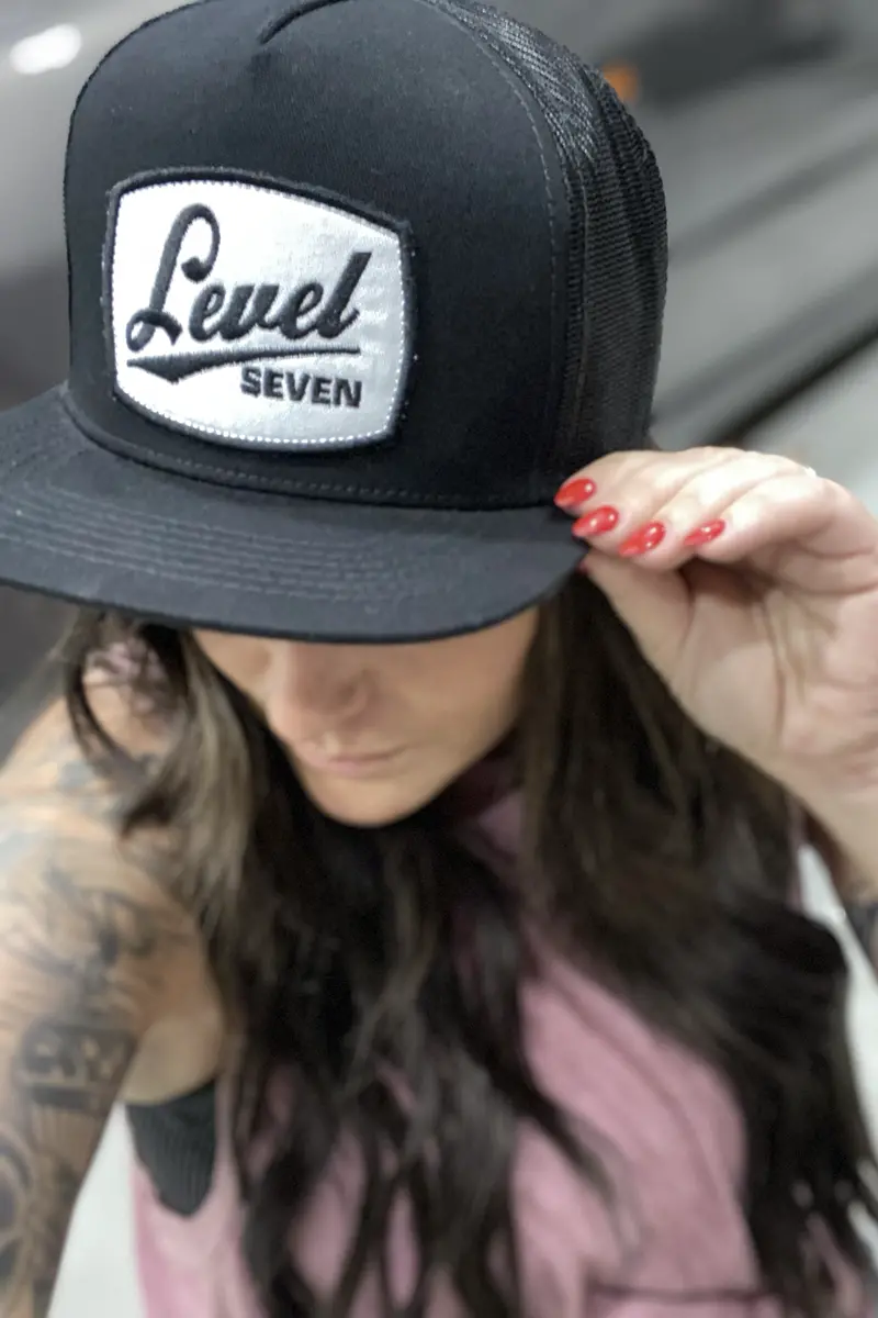 Beer Logo Trucker Hat -White 1