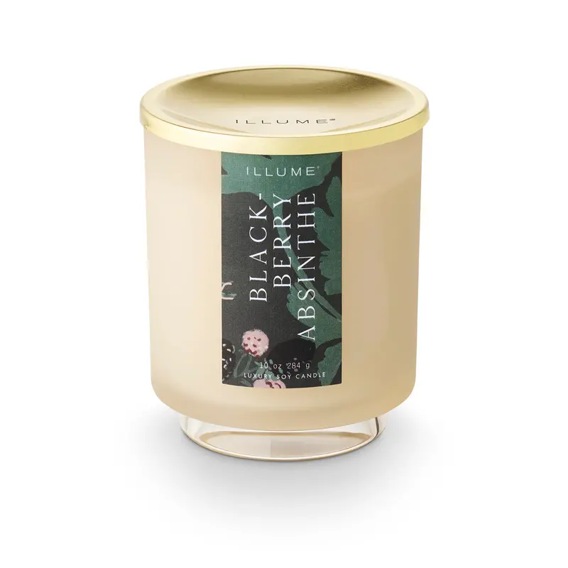 Blackberry Absinthe Signature Glass Candle 1