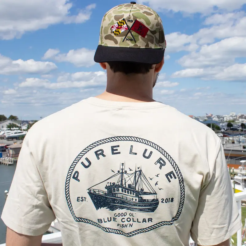 Blue Collar Fish'n T-Shirt 1
