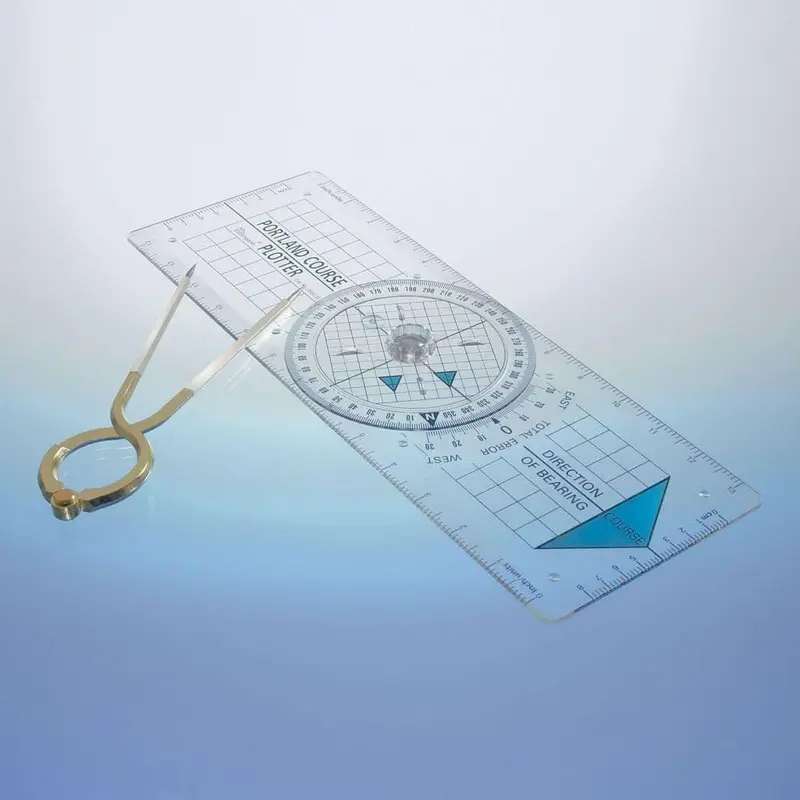 Blundell Harling Portland Course Plotter Kit And 7" Divider 1