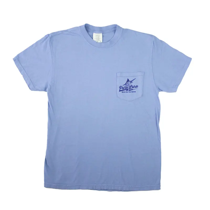 Born On The Water Pocket T-Shirt 1